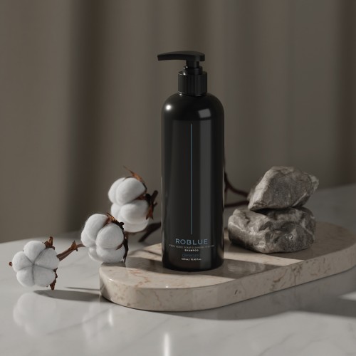 ROBLUE - Shampoo Hair Care Parfume Cotton Clean Mini Travel Kitt Membersihkan Kulit Kepala 50mlsha