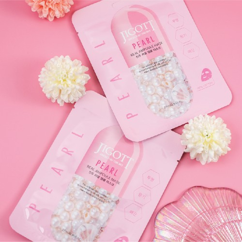 JIGOTT - Ampoule Pearl Sheet Mask 27ml