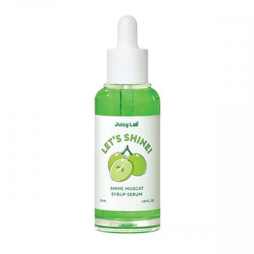 JUICY LAB - Shine Muscat Syrup Serum Melempabkan Menenangkan Mencerahkan Kulit Wajah 50ml