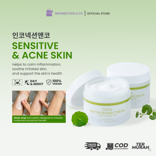 JIGOTT - Cica Acne Water Bomb Moist Cream 150ml
