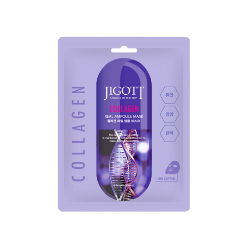 JIGOTT - Collagen Real Ampoule Mask 27mL