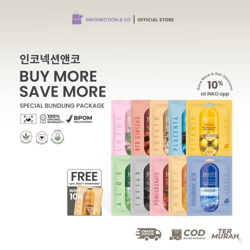 JIGOTT - Hyaluronic Acid Real Ampoule Mask 27mL