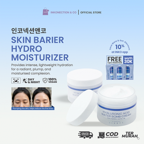 JIGOTT - Hyaluronic Acid Water Bomb Moist Cream 150mL