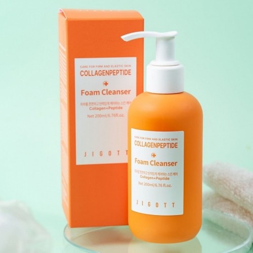JIGOTT - CollagenPeptide Foam Cleanser 200mL