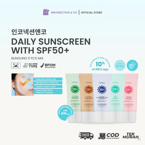 DORIS - Sunscreen 50mL Bundling 3+2