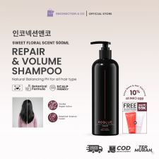 ROBLUE - Bundling Shampoo + Treatment Perfume Sweet Floral 500ml, FREE 2pcs shampoo sweet floral 50mL + 2pcs treatment sweet floral 50mL (200mL total)