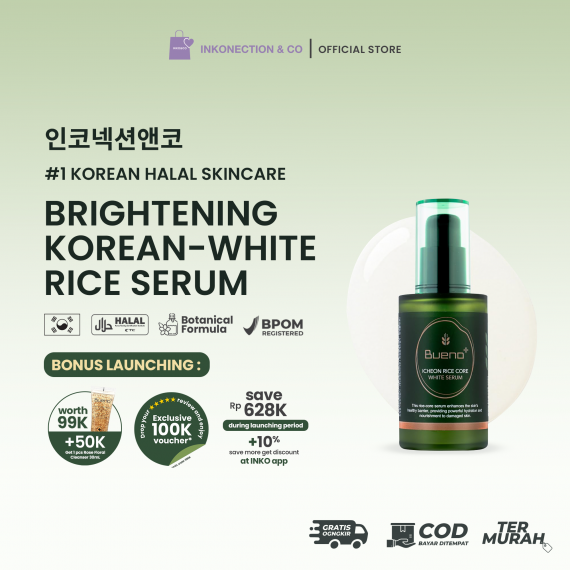 BUENO - Serum Icheon Rice Core White 80ml **Halal Special Price Launching